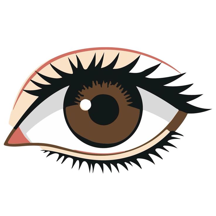 Eye representing sight