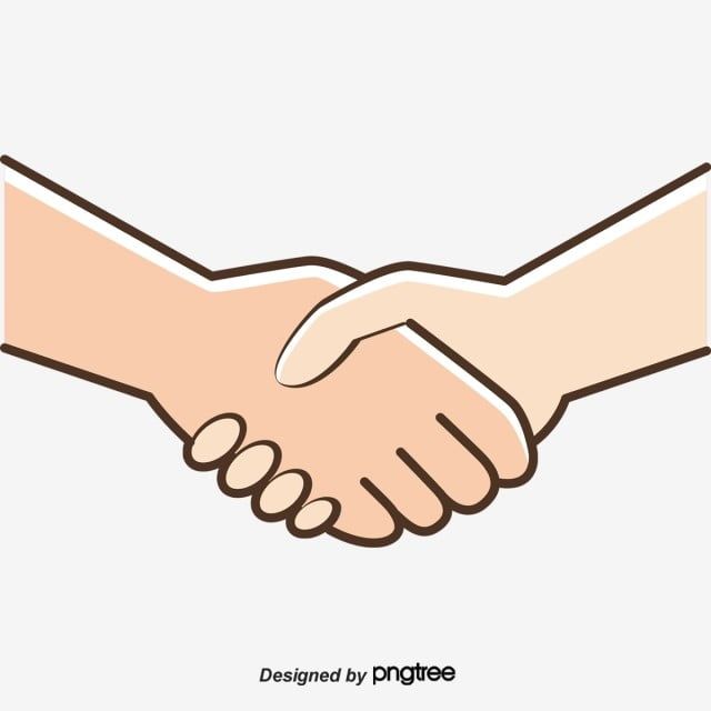 Touch represented by hands